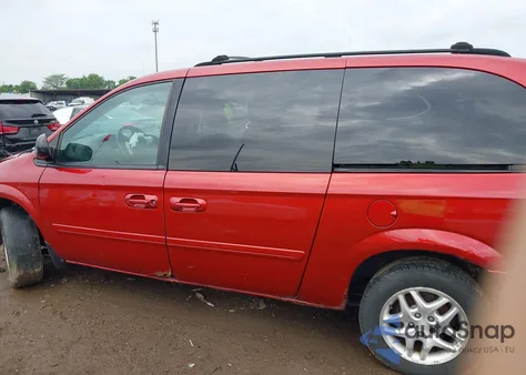 2007 Dodge Grand Caravan Sxt из США, поврежденный, VIN 2D4GP44L87R261434